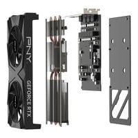 PNY NVIDIA GeForce RTX 4060 Ti scheda video – 8GB GDDR6, 128 bit, PCI Express 4.0 x16, 3x DisplayPort 1.4, HDMI 2.1, 4352 CUDA Core, 2535 MHz, 160W* - immagine 2