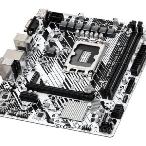 ASRock H610M – Scheda madre LGA1700 con supporto CPU Intel 14ª/13ª/12ª gen, DDR5 fino a 96GB, SATA III, LAN Gigabit e formato Micro-ATX-W128825699-EET