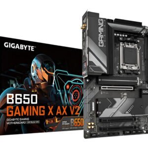 Gigabyte B650 GAMING X AX V2 scheda madre ATX AM5 con DDR5 fino a 256GB, PCIe 5.0, 3 slot M.2, LAN 2.5GbE, Wi-Fi 6E e Bluetooth 5.3