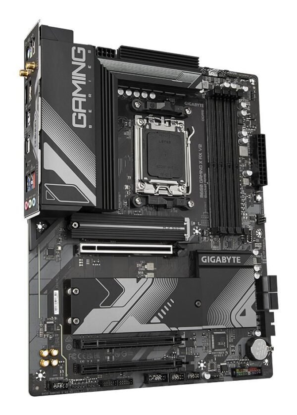 Gigabyte B650 GAMING X AX V2 – Scheda madre AMD Ryzen 9000 con DDR5 fino a 8000MHz, PCIe 5.0, Wi-Fi 6E, 2.5GbE LAN, doppio M.2, USB 3.2 Gen 2 e VRM 8+2+2 per prestazioni da gaming estreme - immagine 3