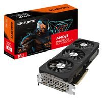 Gigabyte 16 GB, GDDR6, 128-bit, PCI Express 4.0, 2x HDMI, 2x DisplayPort, 2x 8-pin, RGB -Radeon RX 7600 XT-W128827566-EET