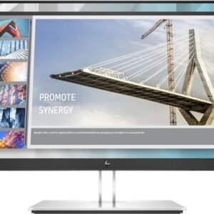 Monitor HP 24" IPS WUXGA 1920x1200, 16:10, sRGB 99%, HDMI, DisplayPort, USB Hub, Regolabile, VESA, Flicker-Free, Classe Energetica D