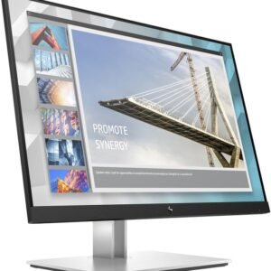 Monitor HP 24" IPS WUXGA 1920x1200, 16:10, sRGB 99%, HDMI, DisplayPort, USB Hub, Regolabile, VESA, Flicker-Free, Classe Energetica D