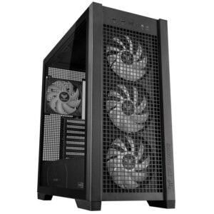 CABINET ASUS TUF Gaming GT302 ARGB, Mid Tower, 4 ventole ARGB 140 mm, supporto AIO 360 mm