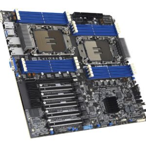 Asus Intel C741 scheda madre server E-ATX LGA4677 con DDR5 fino a 2TB, PCIe 5.0, LAN 10GbE, AST2600 e ASMB11-iKVM