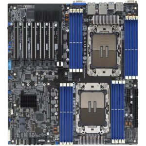 ASUS Intel C741 Dual Socket LGA4677 – Scheda madre server E-ATX con supporto DDR5 ECC, doppio 10Gbps LAN, gestione remota ASMB11-iKVM, BMC AST2600 e prestazioni ottimizzate per Xeon Scalable