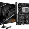 Scheda madre ASRock TRX50 Extended ATX socket sTR5 per AMD Ryzen Threadripper con DDR5 ECC, PCIe 5.0, Wi-Fi 6E, Bluetooth 5.2, 10GbE LAN e RAID