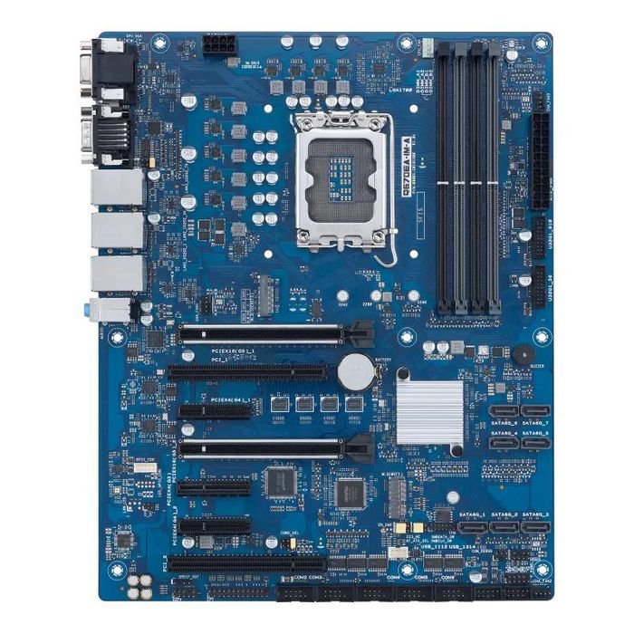 Asus Q670E ATX – Scheda Madre LGA1700 con chipset Intel Q670E, 4x DDR5 fino a 128GB, 2x M.2, PCIe 5.0, LAN 2.5G, USB 3.2 Gen2, HDMI, VGA, DisplayPort** - immagine 4