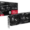 Asrock Radeon RX 7600 scheda video gaming 8GB GDDR6 128 bit PCI Express 4.0 con doppia ventola e uscite HDMI 2.1 e DisplayPort 1.4a