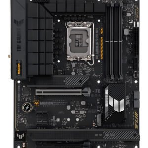 Asus TUF GAMING H770-PRO WIFI scheda madre ATX LGA1700 con DDR5 128GB, PCIe 5.0, 4 M.2, LAN 2.5GbE, Wi-Fi 6 e audio 7.1