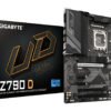 Gigabyte Z790 D scheda madre ATX con socket LGA1700, DDR5 fino a 192GB, 3 slot M.2 PCIe 4.0, LAN 2.5GbE, USB 3.2 Gen2 e audio 7.1