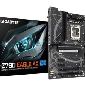 Gigabyte Z790 EAGLE AX – Scheda Madre ATX con Socket Intel LGA1700, DDR5 fino a 192GB, 3x M.2 PCIe 4.0, PCIe 5.0, Wi-Fi 6E, LAN 2.5GbE, HDMI, DisplayPort, Audio 7.1**