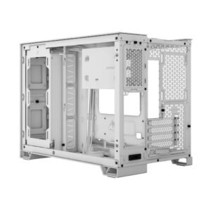 CABINET Corsair  2500X RGB Mid Tower White, Vetro Temperato, 2 Ventole RX RGB, Radiatori 360mm, USB-C