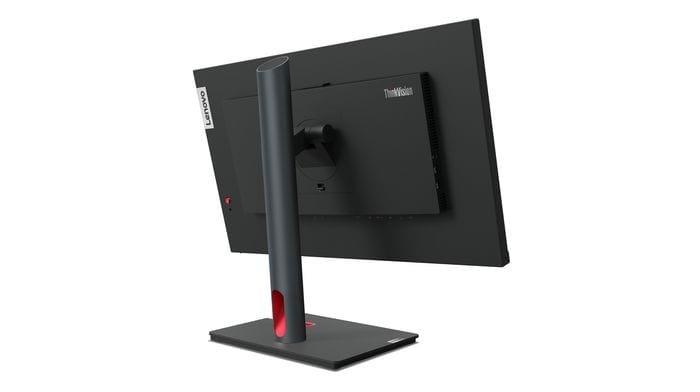 monitor Lenovo 24 pollici Quad HD IPS – Display 23.8", 2560x1440, 60Hz, 6ms, 300 cd/m², HDMI, DisplayPort, USB-C 100W, Hub USB, Design Ergonomico e Visione Professionale - immagine 3