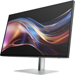 Monitor HP Series 7 Pro 27" QHD 2560x1440 / IPS Black / HDR400 / Thunderbolt 4 / 120Hz / USB-C 100W / FreeSync Premium / KVM / HDMI 2.0 / DP 1.4 / Ergonomico / Business / VESA / HP 727pu