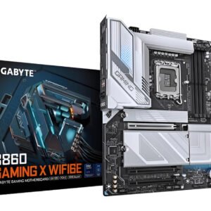 Gigabyte B860 GAMING X WIFI6E scheda madre ATX con socket LGA1851, DDR5 fino a 9066MHz, PCIe 5.0, LAN 2.5GbE, Wi-Fi 6E e USB4