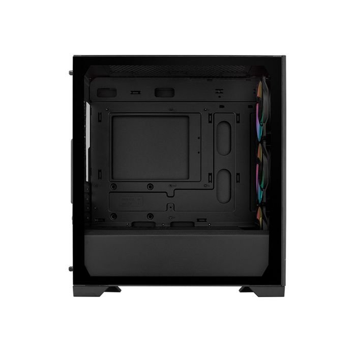 Cooler Master Mini Tower ARGB – Case Gaming ITX/mATX con 3 Ventole CF120 ARGB, Vetro Temperato, USB Type-C, Cable Management e Filtro Antipolvere - immagine 3