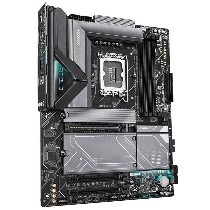 Gigabyte Z890 EAGLE – Scheda Madre ATX con socket Intel LGA1851, DDR5 fino a 8800MHz OC, 4 slot M.2 PCIe 5.0/4.0, 2.5GbE LAN, USB4, Realtek ALC897, supporto RAID e dissipazione avanzata** - immagine 3