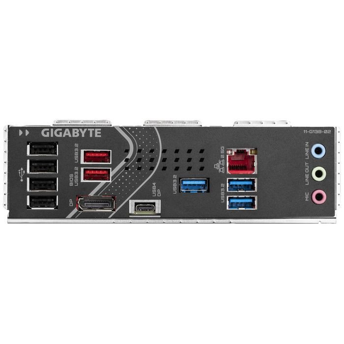 Gigabyte Z890 EAGLE – Scheda Madre ATX con socket Intel LGA1851, DDR5 fino a 8800MHz OC, 4 slot M.2 PCIe 5.0/4.0, 2.5GbE LAN, USB4, Realtek ALC897, supporto RAID e dissipazione avanzata** - immagine 2