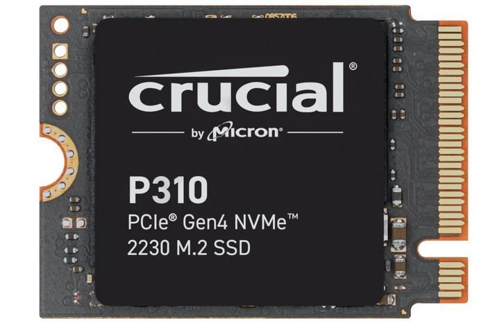 Crucial P310 2TB M.2 2230 NVMe PCIe 4.0 SSD compatto ad alte prestazioni con velocità fino a 7100/6000MBs per notebook e console - immagine 4