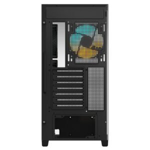 CABINET Gigabyte Mid Tower Black GB-C500P ST, Case Gaming ATX Premium con Vetro Temperato 270° e ARGB