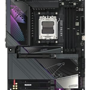 Gigabyte X870E AORUS MASTER Motherboard - Supports AMD Ryzen 9000 CPUs, 16+2+2 Phases Digital VRM, up to 8600MHz DDR5 (OC), 3xPCIe 5.0 + 1xPCIe 4.0, Wi-Fi 7, 5GbE LAN, USB 4