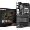 Scheda madre Gigabyte B650 UD AX ATX AM5 con DDR5, PCIe 5.0, 3 slot M.2, LAN Gigabit e Wi-Fi 6