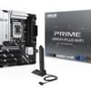 Asus Intel Z890 micro ATX scheda madre LGA1851 con 4 slot DDR5, 3x M.2, 6x SATA III, Wi-Fi 7, LAN 2.5GbE, HDMI e DisplayPort