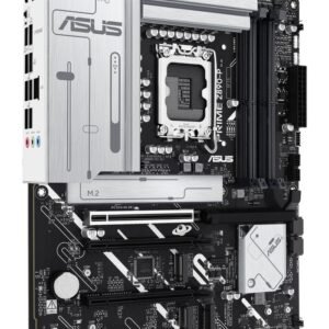 Asus PRIME Z890-P Gaming DDR5 LGA1851 – ATX con PCIe 5.0, 4 slot M.2, DisplayPort e HDMI, supporto Intel Core Ultra Series 2, prestazioni elevate per gaming e creatività