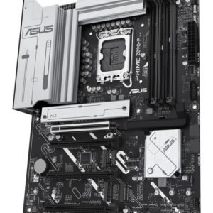 Asus PRIME Z890-P Gaming DDR5 LGA1851 – ATX con PCIe 5.0, 4 slot M.2, DisplayPort e HDMI, supporto Intel Core Ultra Series 2, prestazioni elevate per gaming e creatività