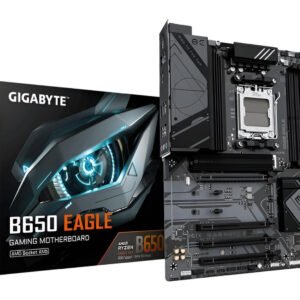 Gigabyte B650 EAGLE scheda madre ATX AM5 con DDR5 fino a 256GB, PCIe 5.0, 3 slot M.2, LAN Gigabit e VRM 12+2+2