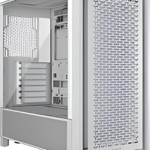 Cabinet Corsair FRAME 4000D Mid Tower ATX White con vetro temperato e supporto radiatori 360mm