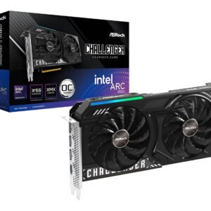 Asrock Intel Arc B580 scheda video gaming 12GB GDDR6 192 bit PCI Express 4.0 con doppia ventola e porte HDMI 2.1a e DisplayPort 2.1