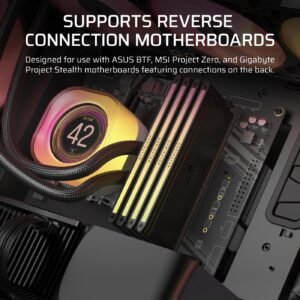 CABINET Corsair iCUE 5000T RGB ATX Mid Tower Black, Vetro Temperato, ARGB, USB-C, Supporto Radiatori 360mm