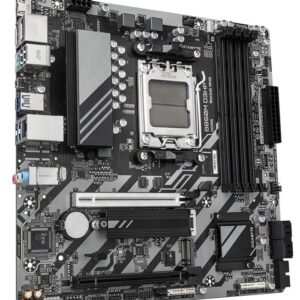 Gigabyte B850M D3HP Motherboard - AMD Ryzen 9000 Series CPUs, 5+2+2 Phases Digital VRM, up to 8200MHz DDR5 (OC), 1xPCIe 5.0 + 1xPCIe 4.0 M.2, GbE LAN, USB 3.2 Gen 2