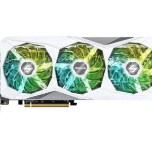 Asrock AMD Radeon RX 7600 – Scheda Video Gaming 16GB GDDR6, 128 bit, PCI Express 4.0 x16, 3x DisplayPort 2.1, HDMI 2.1, Boost Clock 2725 MHz, Design Bianco*