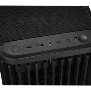 CABINET Asus ProArt PA401 Wood Edition Metal Panel, Case ATX Premium Elegante e Potente con Ventole ARGB