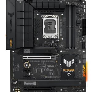 Asus TUF GAMING B760-PLUS WIFI scheda madre ATX con socket LGA1700, DDR5 fino a 128GB, PCIe 5.0, 3 slot M.2, Wi-Fi 6E e LAN 2.5GbE