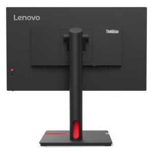 Monitor Lenovo 23.8” Full HD 1920x1080 / IPS W-LED / 99% sRGB / HDMI + DisplayPort 1.2 + USB Hub / Regolabile in altezza / VESA 100x100 / Flicker-Free / Low Blue Light / Nero Raven / No audio
