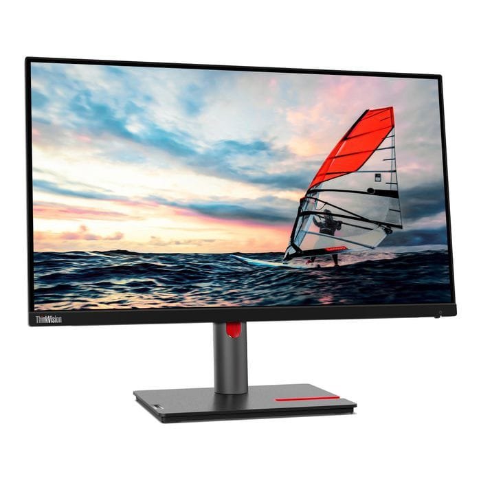 Lenovo Monitor 24.5" Full HD IPS 1920x1080 – Display Office Anti-Glare con 100Hz, Low Blue Light, Flicker-Free, Ergonomia Regolabile, Hub USB e HDMI/DisplayPort - immagine 3