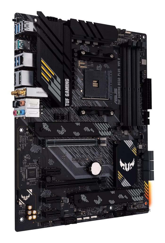 Asus B550 Gaming Motherboard Wi-Fi 6 – Scheda Madre ATX AMD Ryzen AM4 con PCIe 4.0, Dual M.2, 10 Fasi DrMOS, 2.5Gb LAN, Wi-Fi 6, HDMI/DisplayPort, USB 3.2 Gen 2 Type-A/Type-C, RGB Aura Sync* - immagine 3