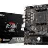 Scheda madre MSI AMD A520 micro ATX, socket AM4, compatibile Ryzen 3000, DDR4 fino a 64GB, HDMI, DVI-D, M.2 PCIe, LAN Gigabit