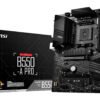 Motherboard MSI AMD B550 ATX con socket AM4, DDR4 fino a 128GB, HDMI, DisplayPort, M.2, SATA III, USB 3.2 e LAN 1G