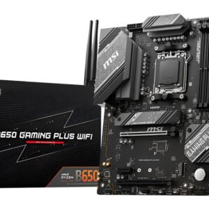 MSI B650 ATX scheda madre Socket AM5 con DDR5 fino a 192GB, 2 slot M.2, HDMI, DisplayPort, LAN 2.5GbE, Wi-Fi 6 e Bluetooth 5.3