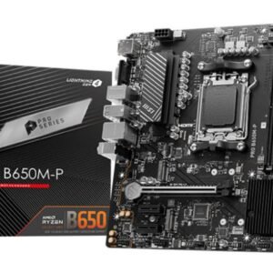 MSI AMD B650, 4x DDR5, 1x HDMI, 1x DisplayPort, 1x VGA, 2x M.2, mATX-W128564354-EET