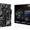 Scheda madre Asus AMD B550 mATX con socket AM4, supporto Ryzen serie 3000/4000/5000, DDR4 fino a 64GB, dual M.2 PCIe 4.0/3.0, SATA III, LAN 1GbE, HDMI 2.1, DisplayPort 1.4