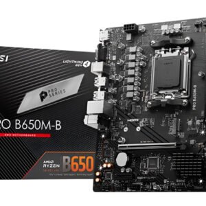 Scheda madre MSI B650 micro ATX socket AM5 con DDR5 6800MHz, HDMI, VGA, LAN 2.5Gb