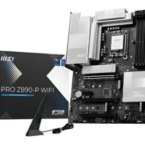 MSI Z890 scheda madre ATX con DDR5 9200+ MHz, socket Intel LGA1851, 4 slot M.2, PCIe 5.0, LAN 5GbE, Wi-Fi 7, HDMI 2.1 e audio Realtek ALC897