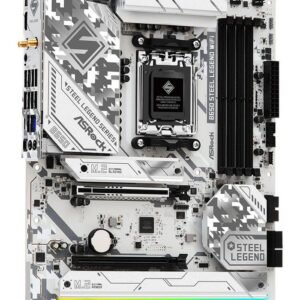 ASRock B650 ATX – Scheda Madre AM5 con DDR5 fino a 192GB, 3x M.2, PCIe 5.0, LAN, Wi-Fi, SATA III e BIOS UEFI per massime prestazioni e stabilità-W129021730-EET