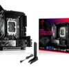Asus Intel Z890 scheda madre Mini-ITX socket LGA1851 per Core Ultra Series 2 con DDR5 fino a 96GB, PCIe 5.0, dual M.2, Wi-Fi 7, Ethernet 2.5Gb e Thunderbolt